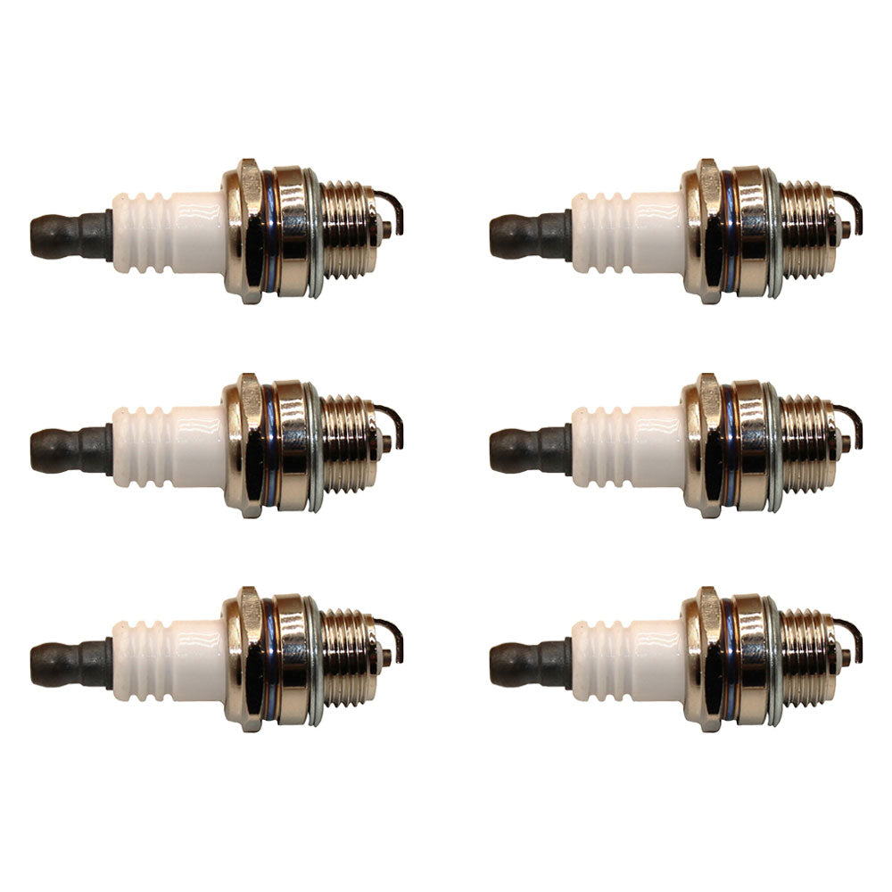 (6) Fits Oregon 77-324-1 Spark Plug RCJ7Y Fits Champion Fits NGK BPMR7A