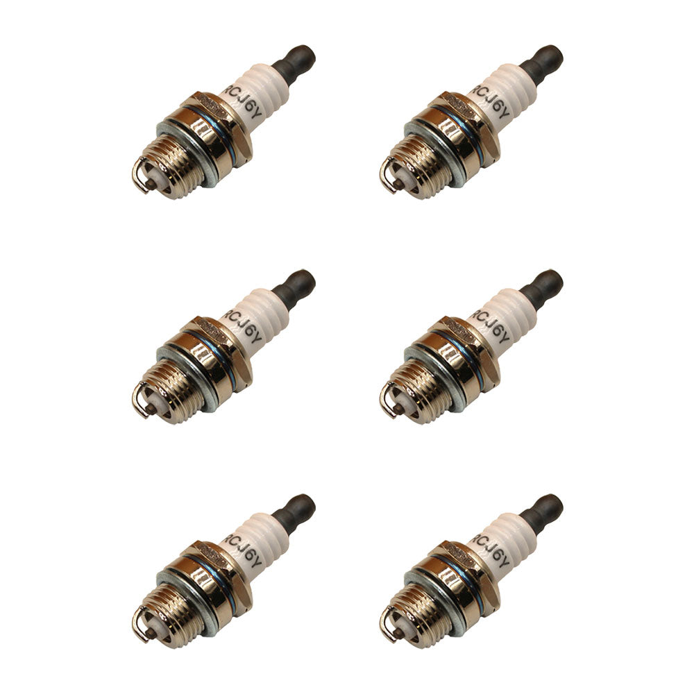 Qty. 6: Spark Plug
 Fits Kawasaki Replaces 2974