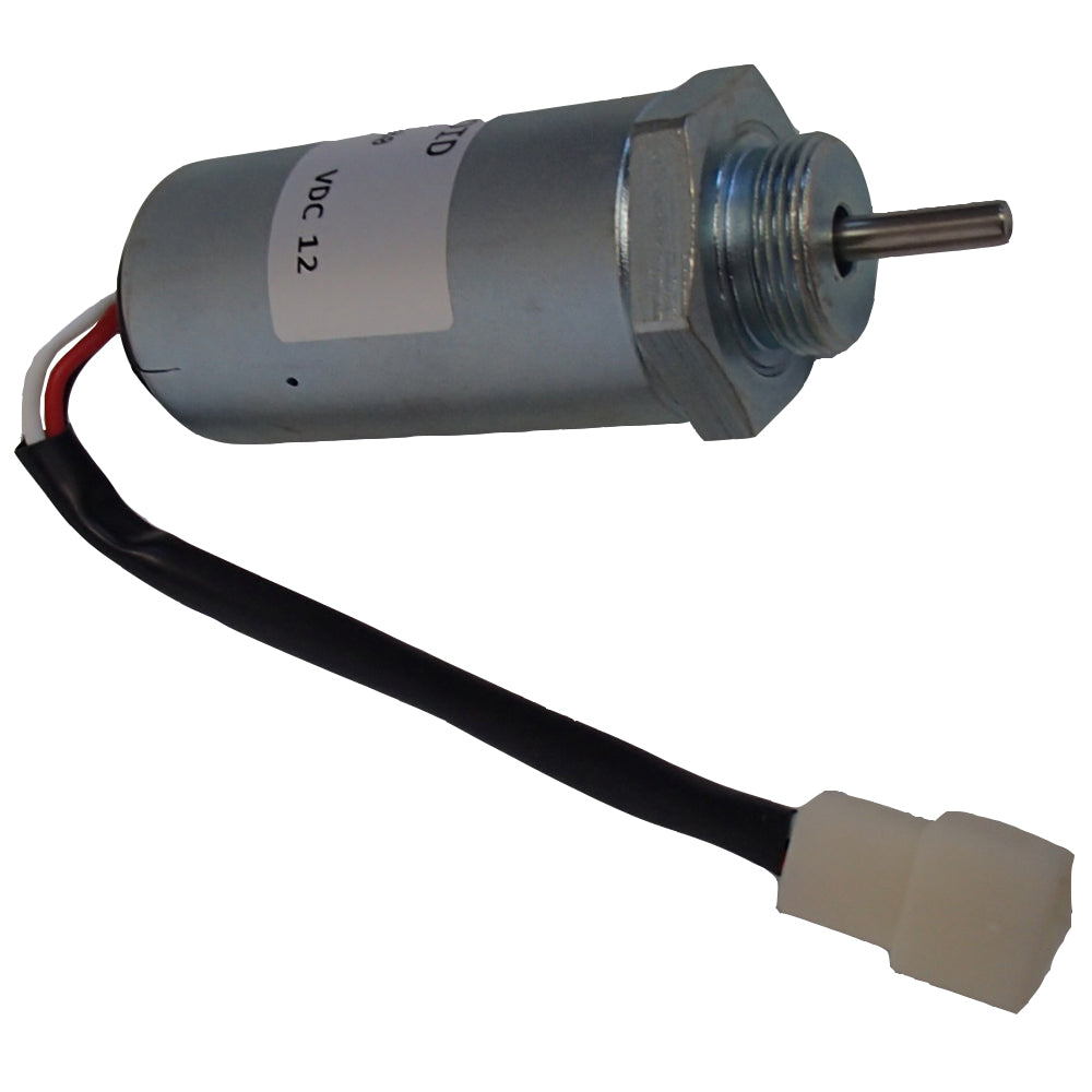 8973295680 12V Fuel Shutoff Solenoid Fits Isuzu Engines: 3LD1 3LD2 4LE1 3LB1