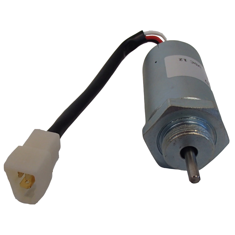 8973295680 12V Fuel Shutoff Solenoid Fits Isuzu Engines: 3LD1 3LD2 4LE1 3LB1