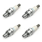 (4) Spark Plug Fits John Deere TY26714 Fits Torch A8RTC Fits NGK CMR7H 3066