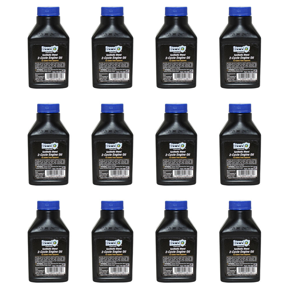 Qty 12: 2-Cycle Engine Oil Fits Echo Replaces 6450001
