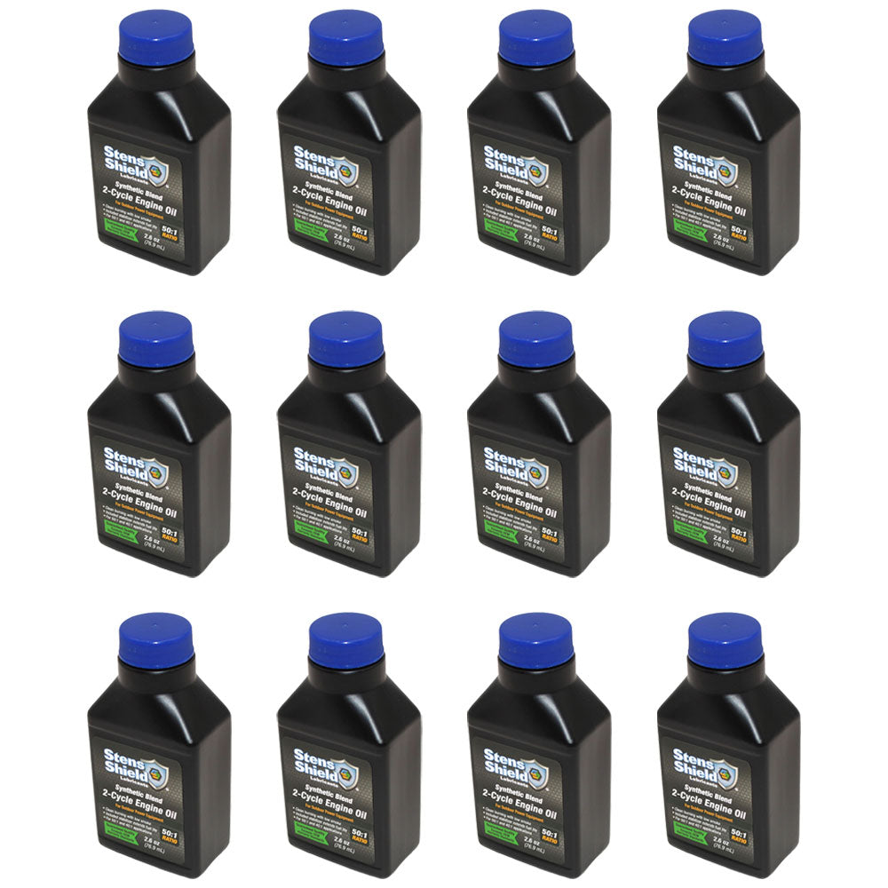 Qty 12: 2-Cycle Engine Oil Fits Echo Replaces 6450001