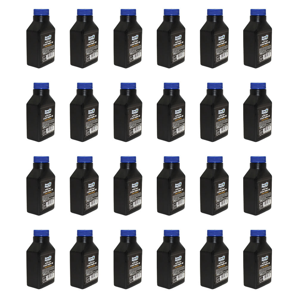 Fits Case of 24 Synthetic Blend 50:1 2-Cycle Engine Oil Mix 2.6 oz. Bottles