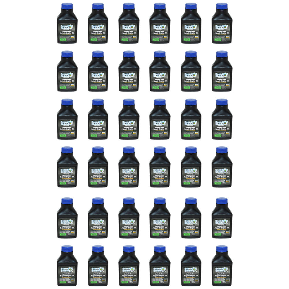 Qty 36: 2-Cycle Engine Oil Fits Briggs and Stratton Replaces 100107