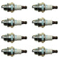 Qty 8: Fits NGK Spark Plugs Fits Universal Products Replaces 130-012