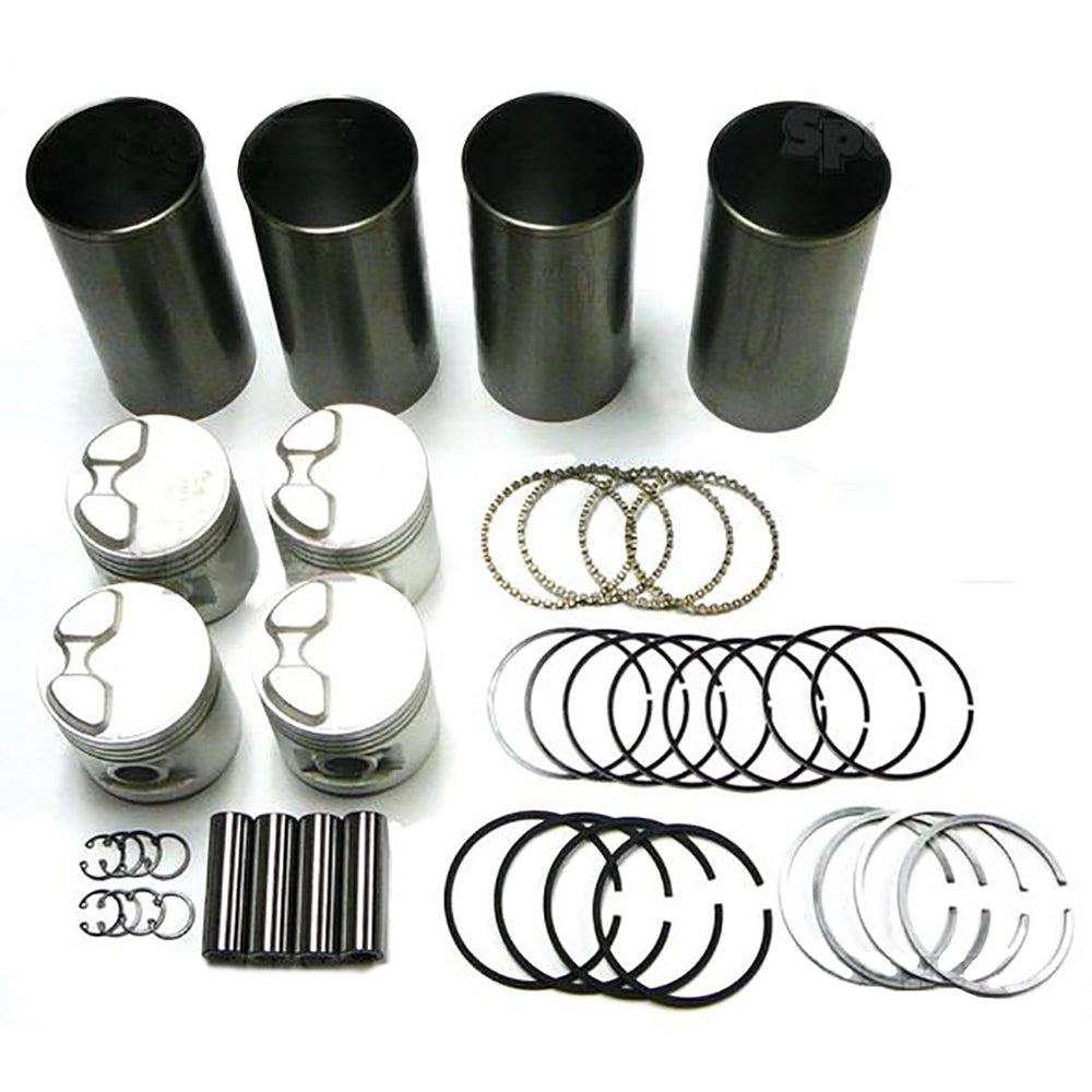 S.60706 PISTON, RING, LINER KIT,134 GAS, 3 RING Fits Ford/New Holland