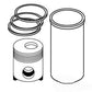 Sk199 Piston Liner Kit For Oliver Super 55 66 77 550 770