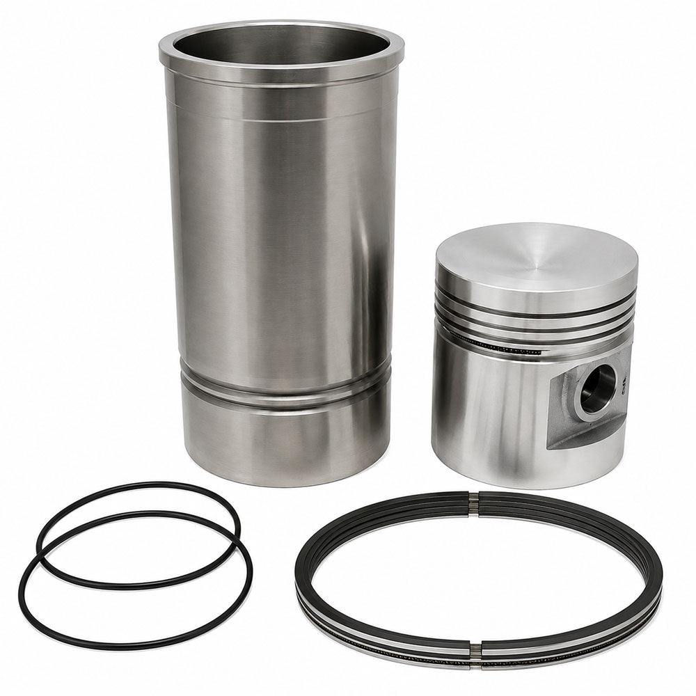 70257459 Sleeve and Piston Kit Dished Overbore 4" To 4-1/8" Fits Allis-Chalmers