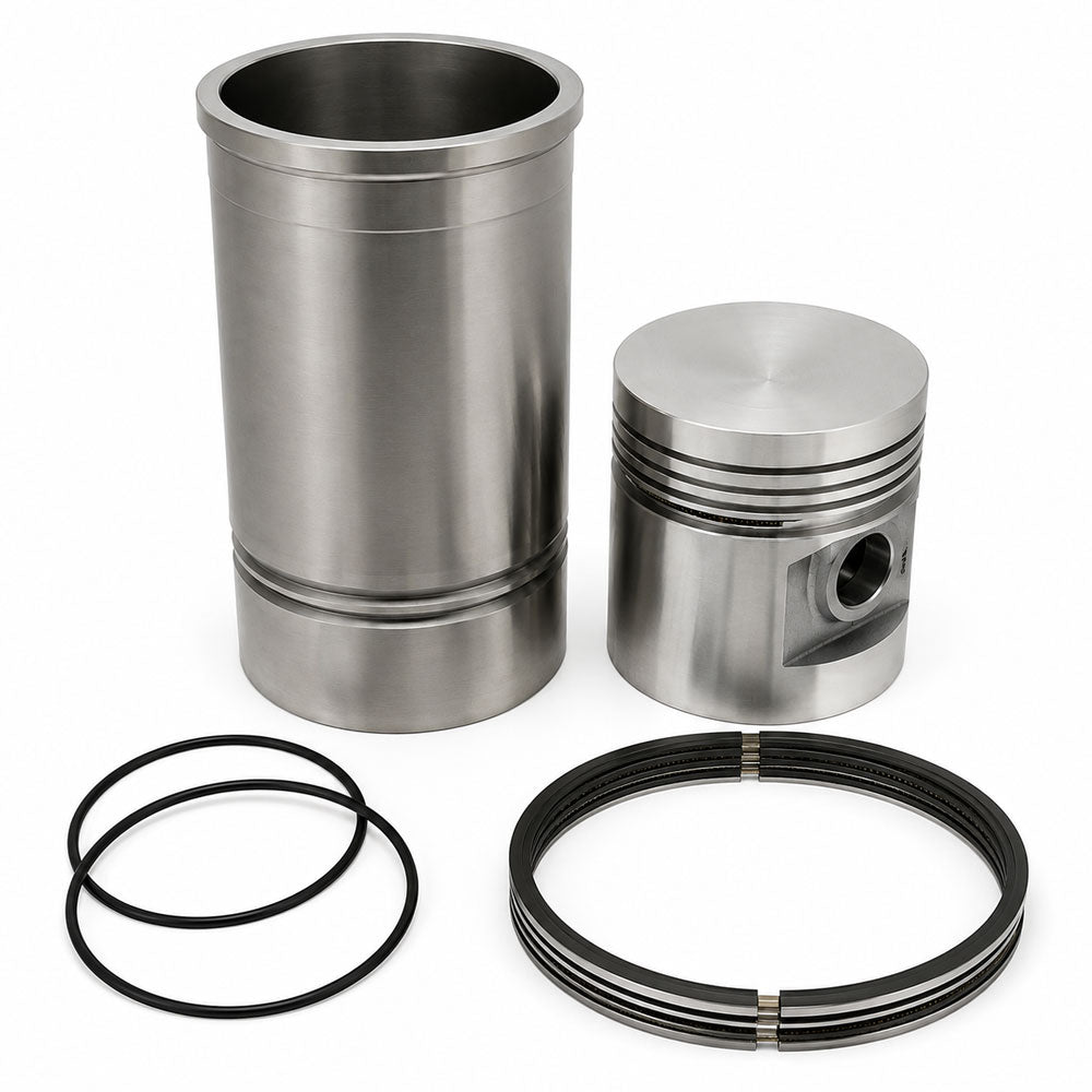 70257459 Sleeve and Piston Kit Dished Overbore 4" To 4-1/8" Fits Allis-Chalmers