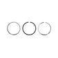 3 Piston Rings Bore 3.86"/98 mm Compression Intermediate Oil Control Rings