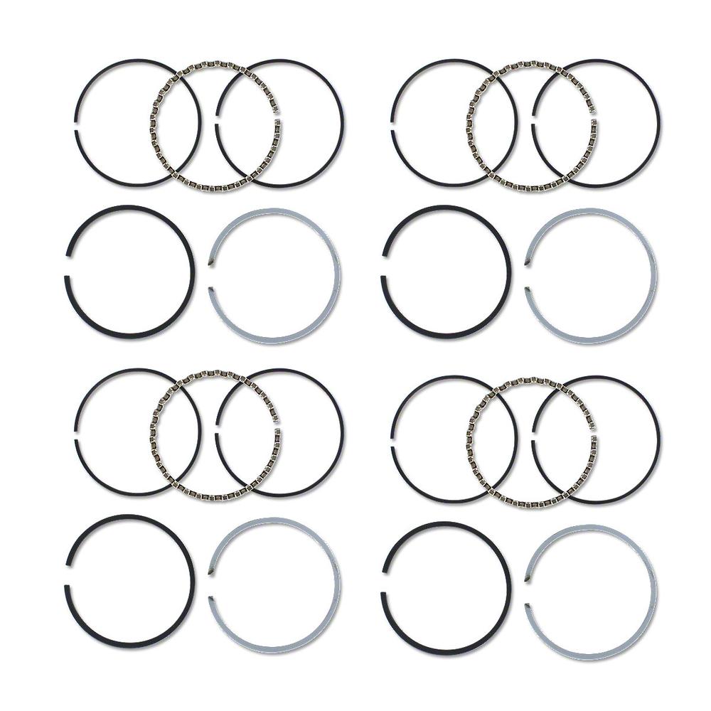 Piston Ring Set 4-Cylinder Fits FARMALL IH Fits International Fits Cub