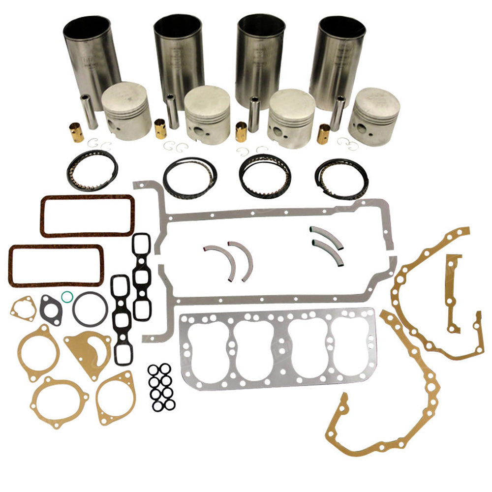 Basic Engine Overhaul Kit Fits Ford 8N 9N 2N .090 Thick Liners