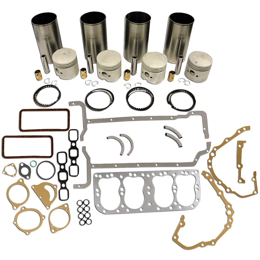 Engine Rebuild Kit - Less Bearings - .090" Liners Fits Ford 8N 120 2N 9N