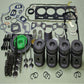 New Diesel Out of Frame Kit with Valves Fits Caterpillar 3054C/E