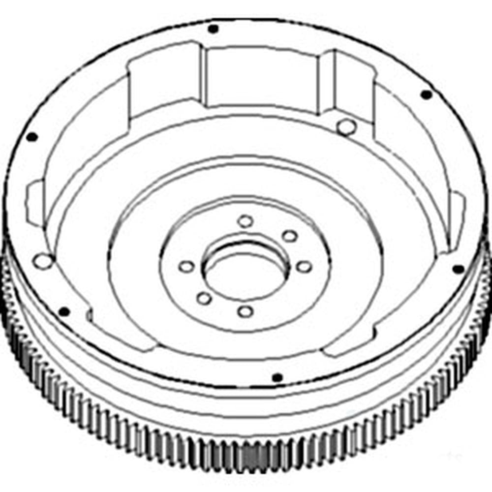 AR53380 Flywheel With Ring Gear Fits John Deere 500 500A 500B 500C 510 3010 4000