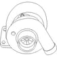 Turbocharger Fits Case-IH 5120 5220 570LXT 590 570 580K 90XT 580 Super L 580L