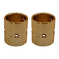 Set of (2) Replacement Bushings 808/00176 Fits JCB 3C 3CX 3D 3DX