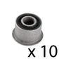 Qty 10: Rubber Bushing Fits Bobcat Replaces 6630081