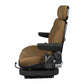 F10A4012 Brown Cloth Low Profile Air Seat Fits Jacobsen HR6010 HR9016T R311