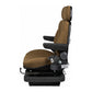 F10A4042 Brown Cloth Air Suspension Seat with Isolator Fits Case IH C100 C50 C60