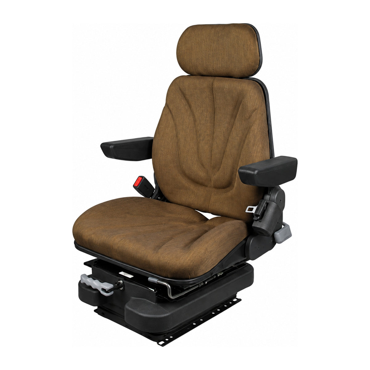F10M4112 Brown Cloth Mechanical Suspension Seat Fits Bad Boy 4800 PUP 5200 PUP