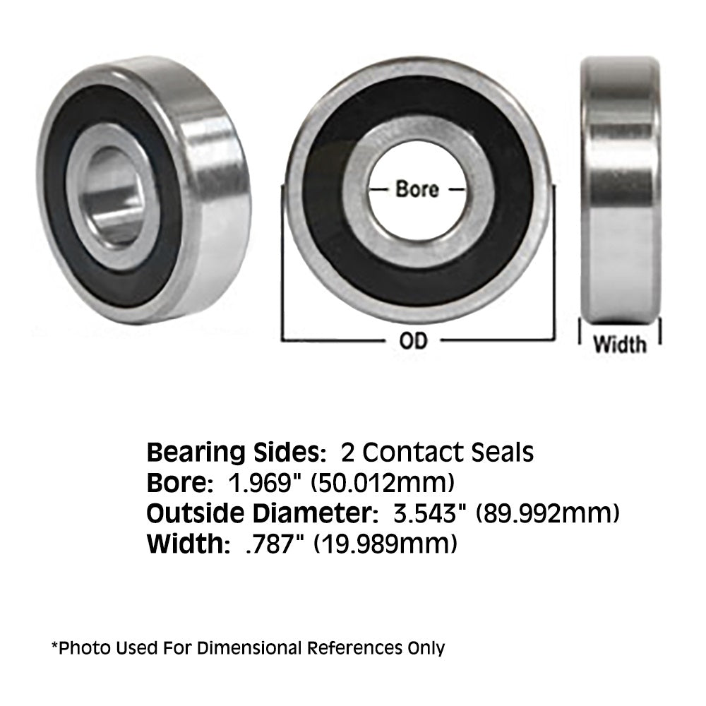 F12986 990024 New Flat Edge Ball Bearing Fits Ford New Holland 6200 Series