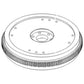 (1) New F1NN6375AA Flywheel Fits Ford/New Holland TW10 TW5 5000 5100 5110