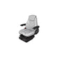 F20A5020 Low Pro Air Suspension, Gray Vinyl Seat Fits Caterpillar TL943 C3000