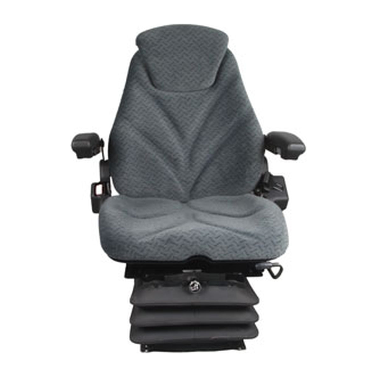 F20A7005 Gray Cloth Standard Profile Air Suspension Seat Fits Universal Products