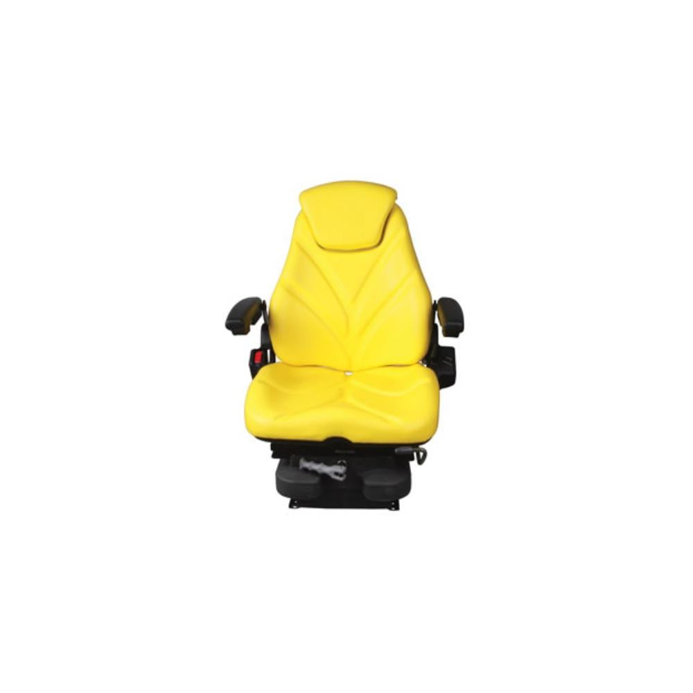 Aftermarket Yellow Low Pro Mech Susp Seat F20 Fits John Deere Tractors & Mowers
