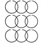 (3) Standard Piston Ring Sets Fits Ford/New Holland Replaces 73402240