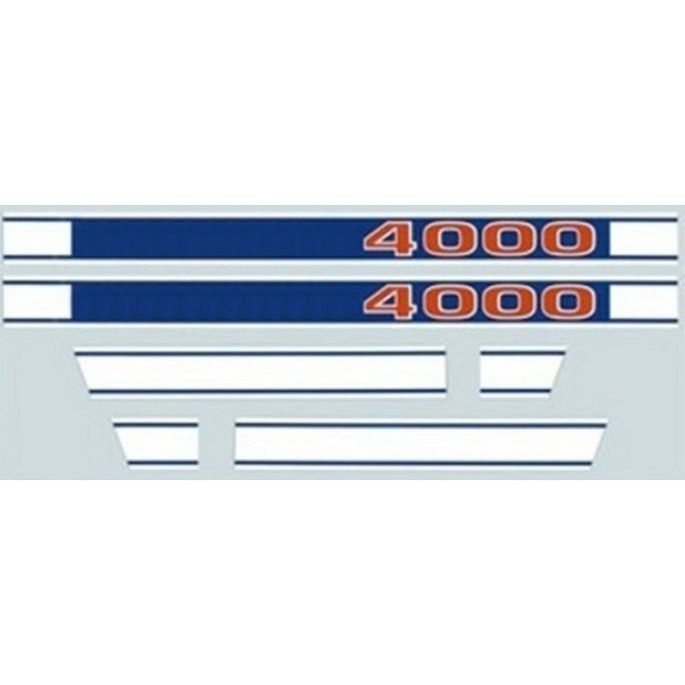 81822595 R0511 New Hood Decal Kit Set Fits Ford New Holland Tractor 4000