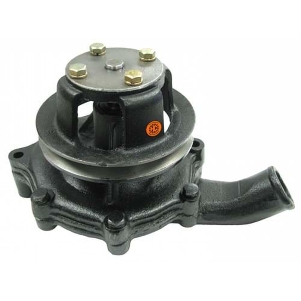 F87800115 New Water Pump w/ Pulley & Back Housing - Fits Ford 231, 234, 334, 335