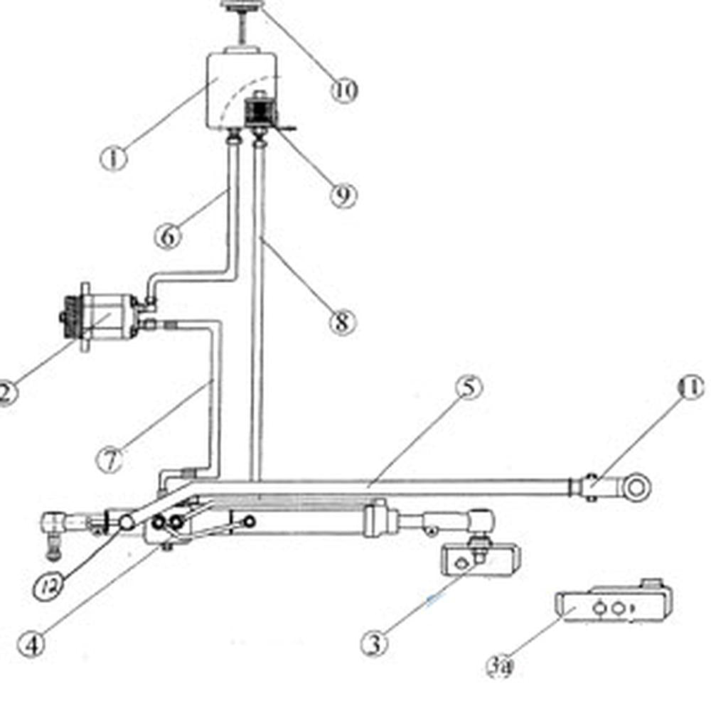 Power Steering Kit Fits Ford/New Holland 4000 Series 3 Cyl 65-74 and 4600 Tracto