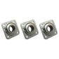 Set of (3) Flanged Disc Bearings Fits Case IH Disc Harrow 122 340 345 350