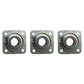 Qty 3: Flanged Disc Bearing
 Fits International Harvester Replaces ST491A
