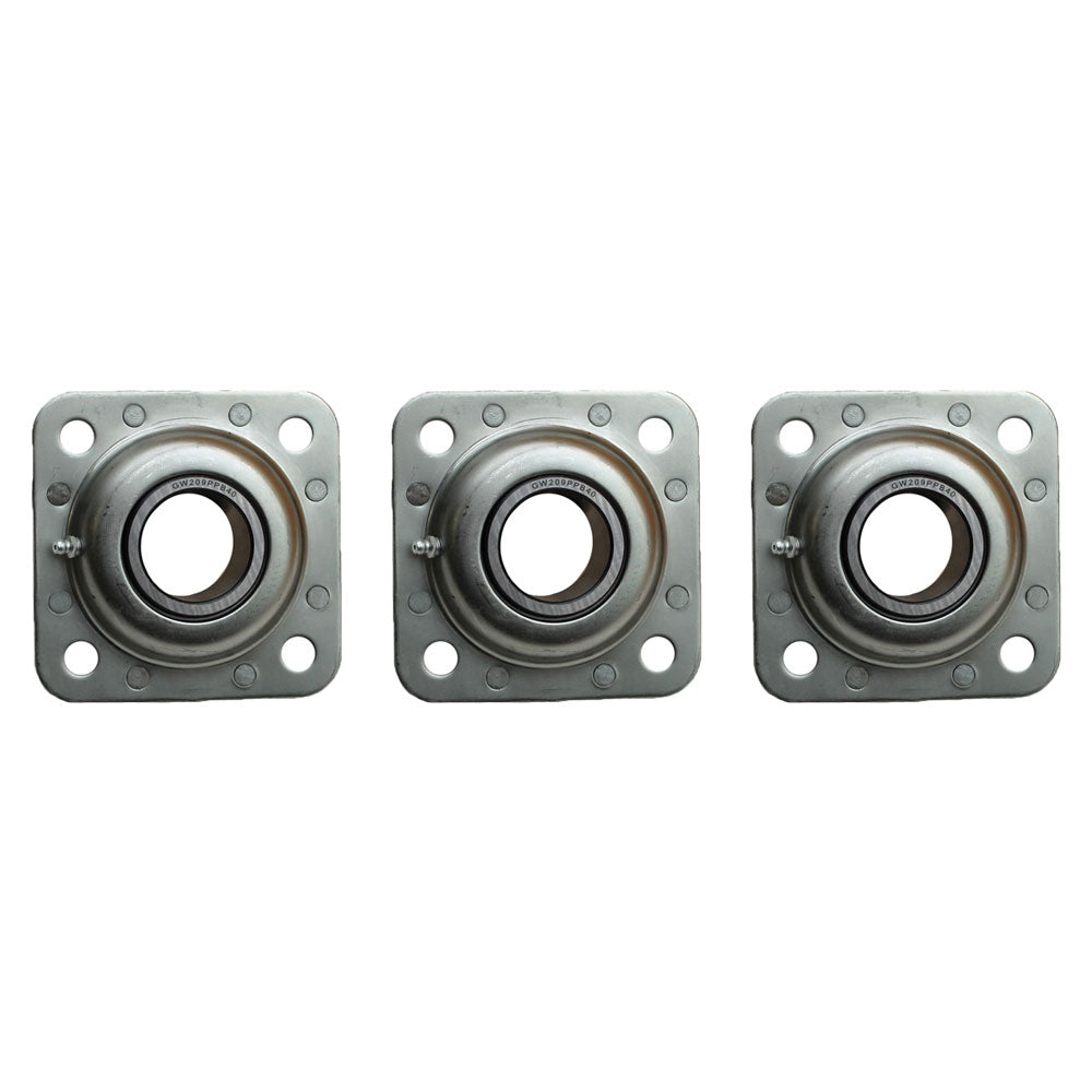 Qty 3: Flanged Disc Bearing
 Fits Ford/New Holland Replaces FD209RJA_x3