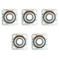 Qty 5: Flanged Disc Bearing Fits Case/International Harvester Replaces 1132269R1