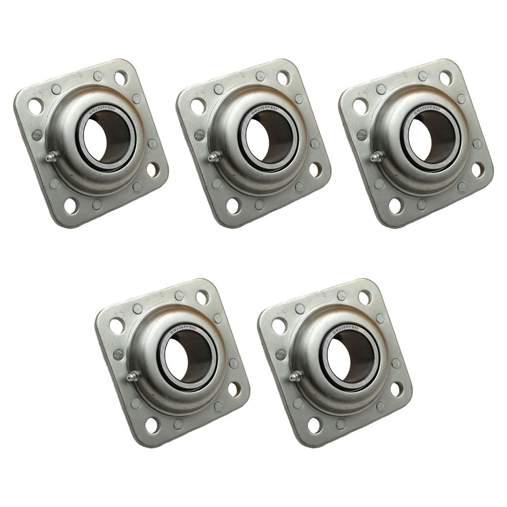 Qty 5: Flanged Disc Bearing Fits Universal Products Replaces FD209RJA