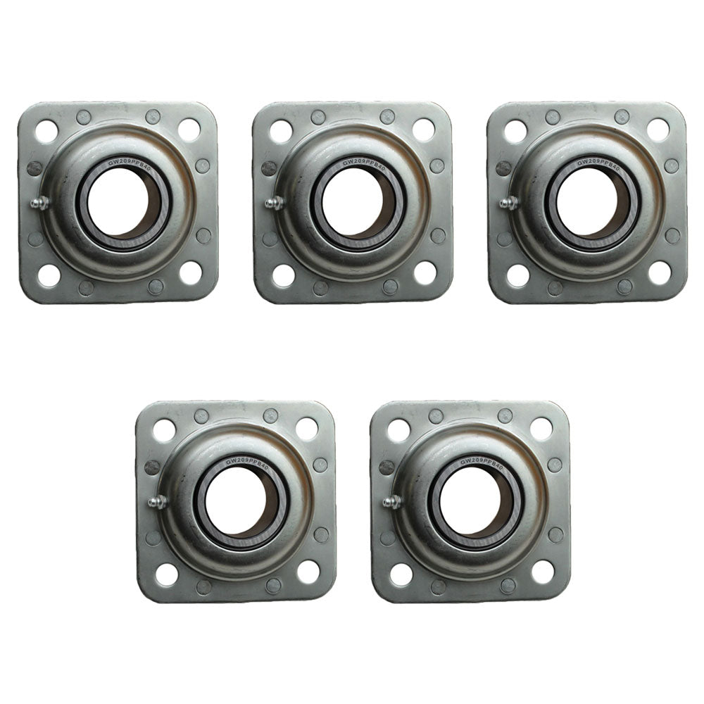 Qty 5: Flanged Disc Bearing Fits Universal Products Replaces FD209RJA