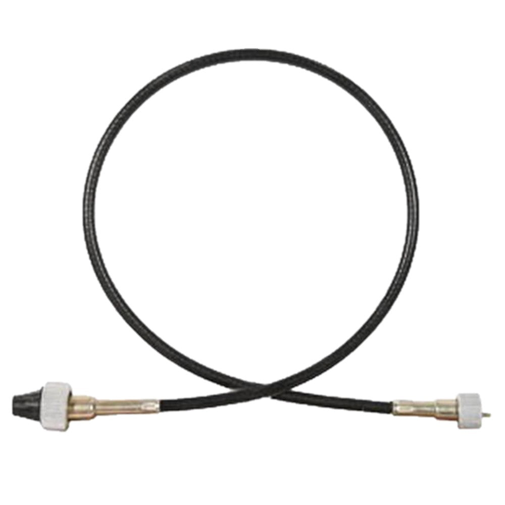 Black Tachometer w/ Cable Fits Ford/New Holland Replaces 84220735