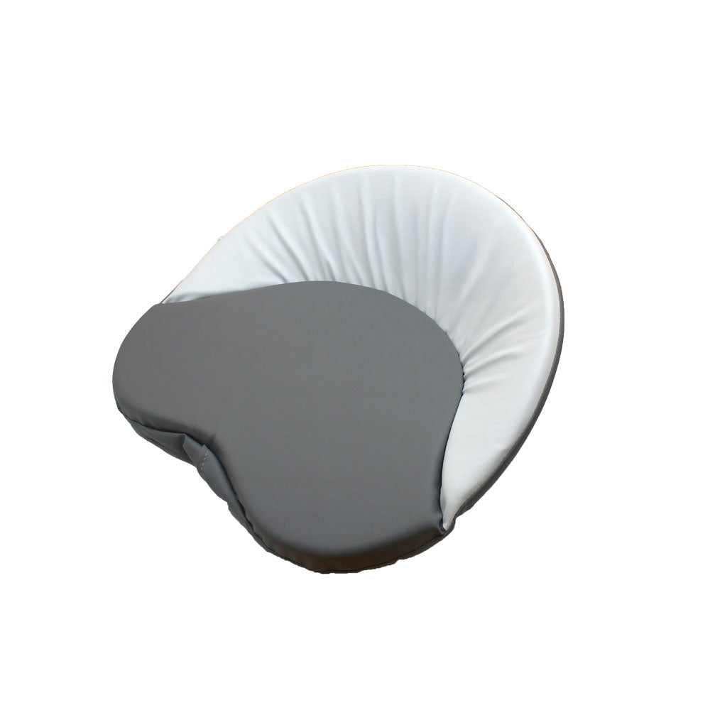Grey & White Seat Cushion Set Fits Ford New Holland Replaces FDS322