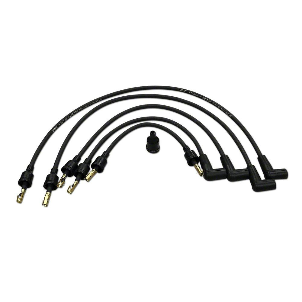FDS4320 Spark Plug Wiring Set with 90 degree boots, 4-cyl. Fits Ford