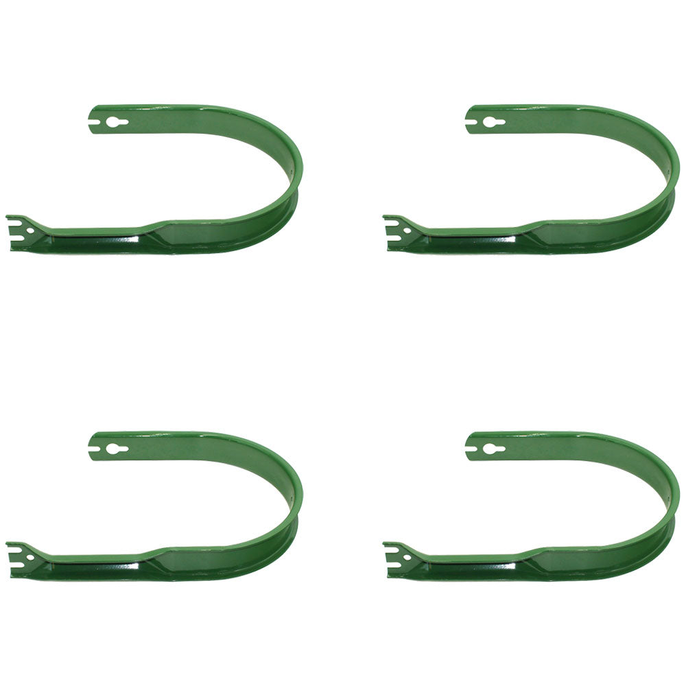 Qty 4: Outer Mega Pickup Stripper Fits John Deere Replaces E87660