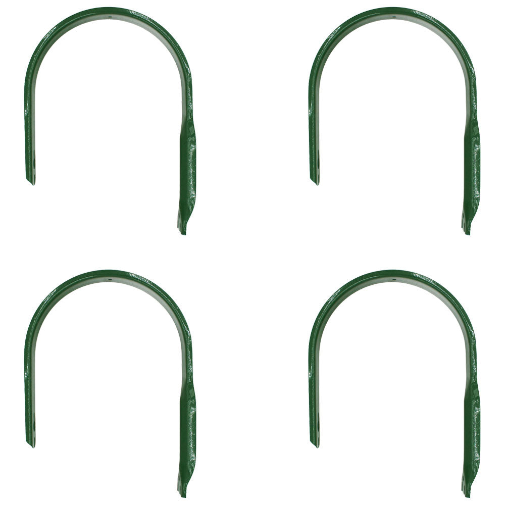(4) Outer Mega Pickup Strippers Fits John Deere 446 447 448 449 456 457 FH311995