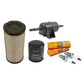 Filter Kit with Spark Plugs Fits John Deere Replaces AM101001