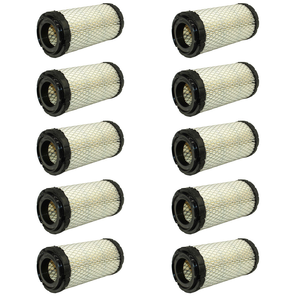 Qty 10: Outer Air Filter Fits Kubota Replaces 1665911221