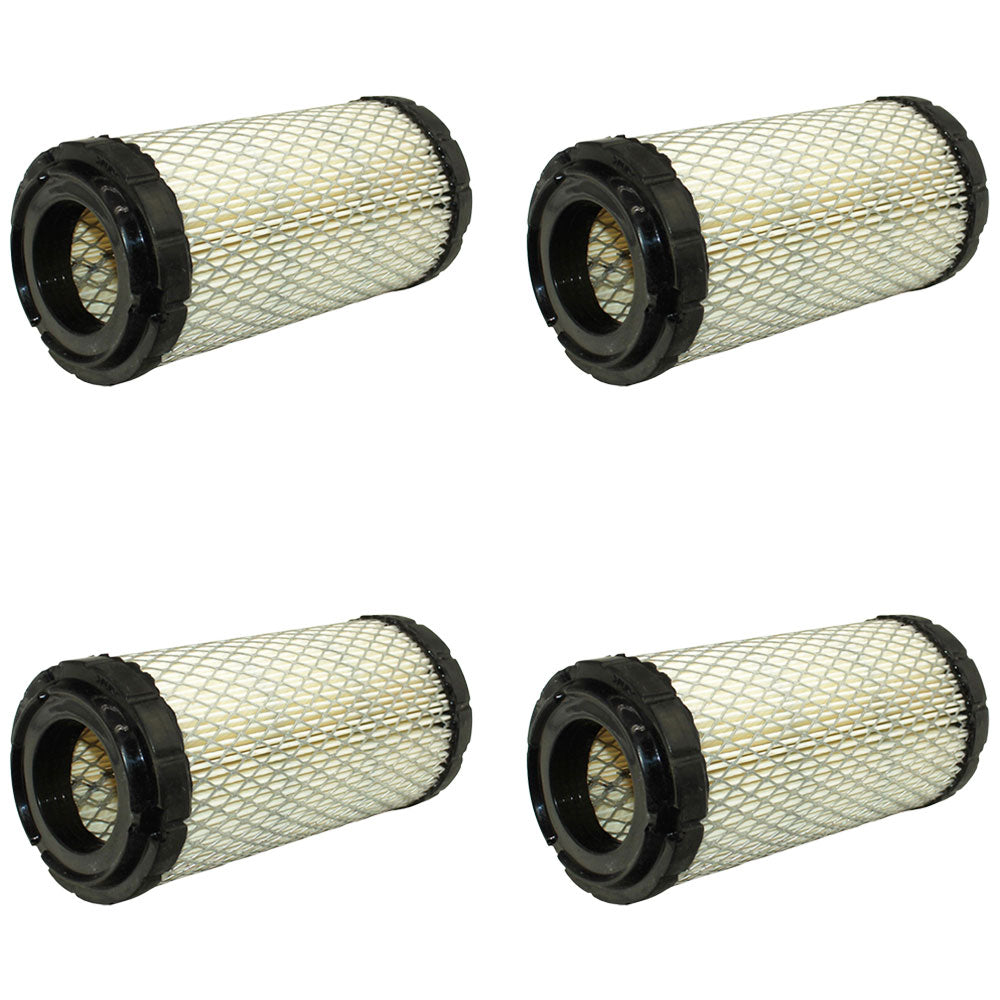 Qty 4: Outer Air Filter Fits Club Car Replaces 102558201