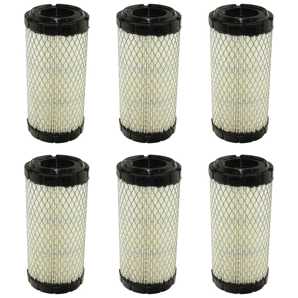 Qty 6: Outer Air Filter Fits John Deere Replaces 11013-1290